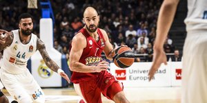 Ο Βασίλης Σπανούλης / Φωτογραφία: Eurokinissi