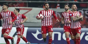 Κέρδισε 2-1 ο Ολυμπιακός τον Ατρόμητο /Φωτογραφία: EUROKINISSI