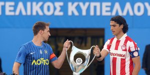 Στιγμές έντασης και πάθους στον τελικό Κυπέλλου Ολυμπιακός-Αστέρας [εικόνες]