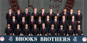 Η Brooks Brother ντύνει τον Ολυμπιακό