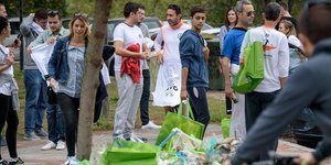Τις όχθες του Πηνειού καθάρισαν εθελοντές και μαραθωνοδρόμοι