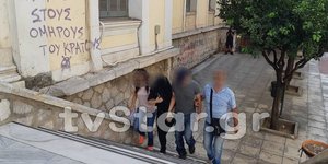 Οι δύο δράστες στο δικαστήριο