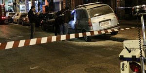 επίθεση στο ΑΤ Ομόνοιας/Φωτογραφία: Eurokinissi