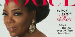 Η Οπρα Γουίνφρι στη βρετανική Vogue (Φωτογραφία: Instagram @britishvogue)