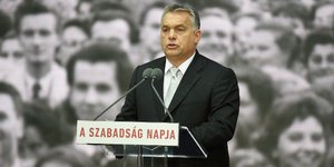 O Ούγγρος πρωθυπουργός Βικτορ Ορμπαν (Φωτογραφία: ΑΡ) 