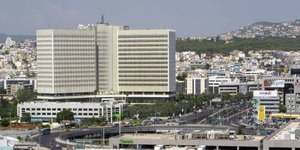 Το κεντρικό κτήριο του ΟΤΕ στο Μαρούσι/ Φωτογραφία: Eurokinissi