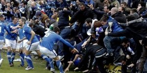 Κατέρρευσε κερκίδα στην Ισπανία [βίντεο]