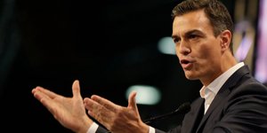 Ο Ισπανός πρωθυπουργός/Φωτογραφία: AP
