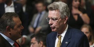 Ο Αμερικανός πρέσβης στην Αθήνα Τζέφρι Πάιατ- φωτογραφία sooc.gr