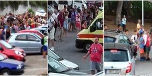 Εικόνες από την εκκένωση της κατασκήνωσης την ημέρα της φωτιάς στο Μάτι