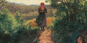 Ο πίνακας «The Expected One» του Ferdinand George Waldmüller