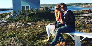 Η Γκουίνεθ Πάλτροου με τον αρραβωνιαστικό της