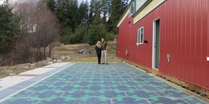 Οικολογικό ηλιακό οδόστρωμα που λιώνει το χιόνι σχεδιάζουν στις ΗΠΑ [εικόνες]