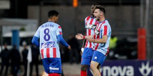 Σκόραρε στο τέλος ο Πανιώνιος /Φωτογραφία: Εurokinissi