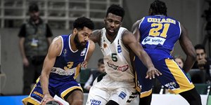 Aνετη νίκη του Παναθηναϊκού επί του Λαυρίου /Φωτογραφία: Εurokinissi