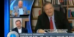 Παπαδάκης: Ευχομαι να είστε πρόεδρος Βενιζέλος: Θα σας δω στην εκπομπή σας αν τη