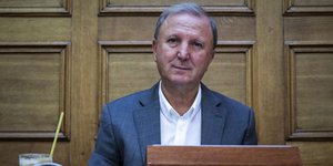 Ο Σάκης Παπαδόπουλος (Φωτογραφία: EUROKINISSI/ ΓΙΑΝΝΗΣ ΠΑΝΑΓΟΠΟΥΛΟΣ)