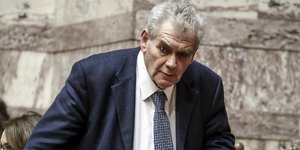 Ο αναπληρωτής υπουργός Δικαιοσύνης Δημήτρης Παπαγγελόπουλος / Φωτογραφία: Eurokinissi