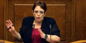 Παπαρήγα: Χωρίς αμυντική βιομηχανία δεν μπορεί να υπάρξει φιλολαϊκή ανάπτυξη