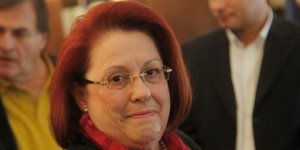 Η Γενική Επιθεωρήτρια Μαρια Παπασπύρου -Φωτογραφία αρχείου: Eurokinissi
