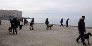Βόλτα στο λιμάνι της Θεσσαλονίκης / Φωτογραφία: Sooc