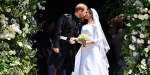 Μέγκαν Μαρκλ και πρίγκιπας Χάρι (Φωτογραφία: Ben Stansall/pool photo via AP)