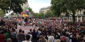 Διαδηλώσεις σε Παρίσι και Λονδίνο για τη Γάζα -Μικρής έντασης επεισόδια [εικόνες