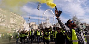 Κίτρινα Γιλέκα/Φωτογραφία: AP