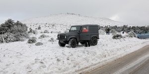 Αυτοκίνητο στην Πάρνηθα/ Φωτογραφία: INTIME NEWS- ΛΙΑΚΟΣ ΓΙΑΝΝΗΣ