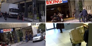 Με φορτηγό αδειάζουν το λογιστήριο του ΠΑΣΟΚ στην Ιπποκράτους