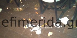 Αναρχικοί εισέβαλαν στο Bar Cue όπου βρίσκονταν βουλευτές του ΠΑΣΟΚ [ΒΙΝΤΕΟ]