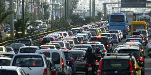 Φωτογραφία: Eurokinissi- Κίνηση στους δρόμους της Αθήνας 