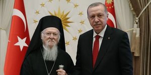 Από την συνάντηση Ερντογάν-Βαρθολομαίου -Φωτογραφία: tccb.gov.tr