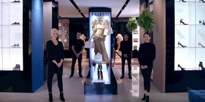 Το «μούφα» κατάστημα Palessi. Φωτογραφία: YouTube