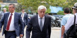 Ο Προκόπης Παυλόπουλος/ Φωτογραφία intime news