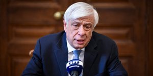 Ο Προκόπης Παυλόπουλος/ Φωτογραφία eurokinissi