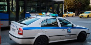 περιπολικό σε δρόμο της Αθήνας/Φωτογραφία: Eurokinissi