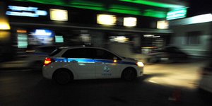 Περιπολικό εν κινήσει -Φωτογραφία αρχείου: EUROKINISSI/ΘΑΝΑΣΗΣ ΚΑΛΛΙΑΡΑΣ