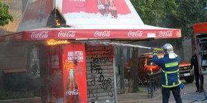 φωτιά σε περίπτερο/Φωτογραφία αρχείου: Eurokinissi
