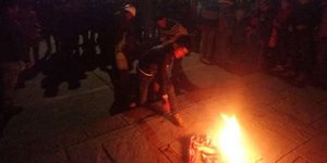 Το θύμα επέζησε ως εκ θαύματος με εγκαύματα τρίτου βαθμού στο 45% του σώματός του (Φωτογραφία: Policia Nacional) 