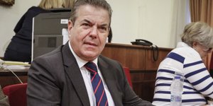 Ο Τάσος Πετρόπουλος (Φωτογραφία: EUROKINISSI/ΓΙΩΡΓΟΣ ΚΟΝΤΑΡΙΝΗΣ)