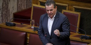 Ο Τάσος Πετρόπουλος/ Φωτογραφία: EUROKINISSI- ΓΙΩΡΓΟΣ ΚΟΝΤΑΡΙΝΗΣ