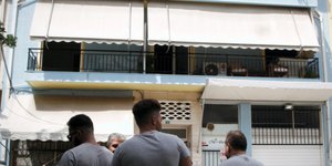 το διαμέρισμα που άφησε την τελευταία της πνοή η 18χρονη/Φωτογραφία: Eurokinissi