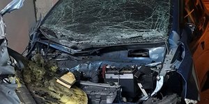 Εκρηξη βόμβας στο αυτοκίνητο της μητέρας του Δημάρχου Πάφου (Φωτογραφία: Facebook @ Phedon Phedonos)