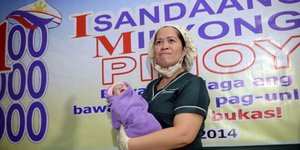 Μία γέννηση στις Φιλιππίνες εκτόξευσε τον πληθυσμό της χώρας σε 100 εκατομμύρια 