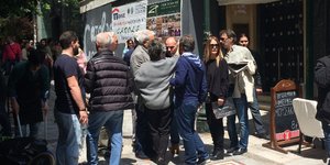 Επεισόδια σε καφέ στο Κολωνάκι -Επίθεση σε οπαδό του ΠΑΟΚ από έξι άτομα [εικόνες