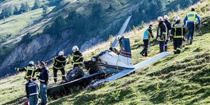 Αεροπορικό δυστύχημα στην Ελβετία/ Φωτογραφία: Olivier Maire/ AP