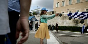 Κίνηση στην πλατεία Συντάγματος /Φωτογραφία Αρχείου: Intime News