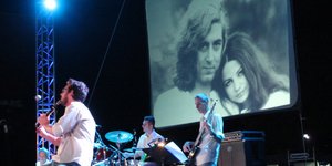 Στιγμιότυπο από τη μουσική εκδήλωση (Φωτογραφία: EUROKINISSI/ ΧΡΗΣΤΟΣ ΜΠΟΝΗΣ)