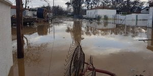 Φωτογραφία: xronos.gr/ Λόγω των λεκανών απορροής πλημμύρισε η Ροδόπη- Μεγάλες καταστροφές